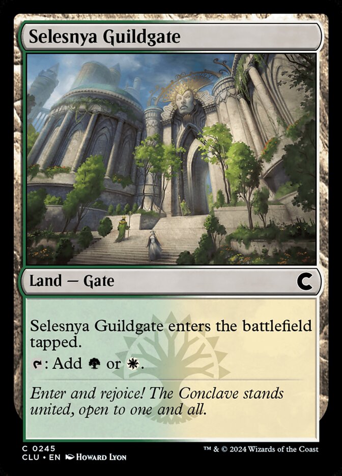 Selesnya Guildgate card front