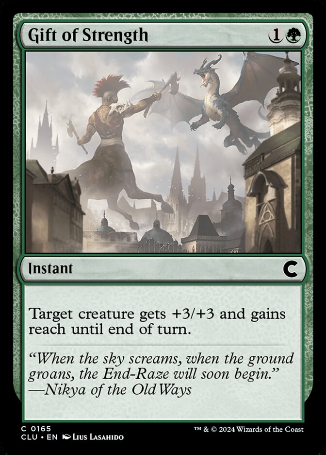 Gift of Strength card front