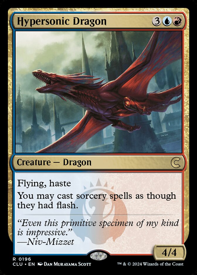 Hypersonic Dragon card front