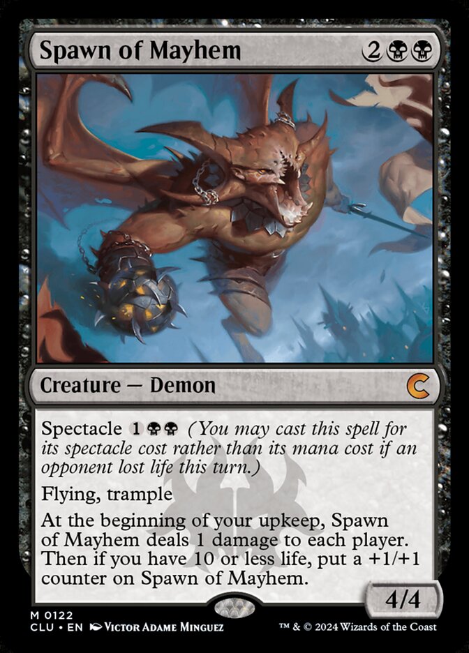 Spawn of Mayhem card front