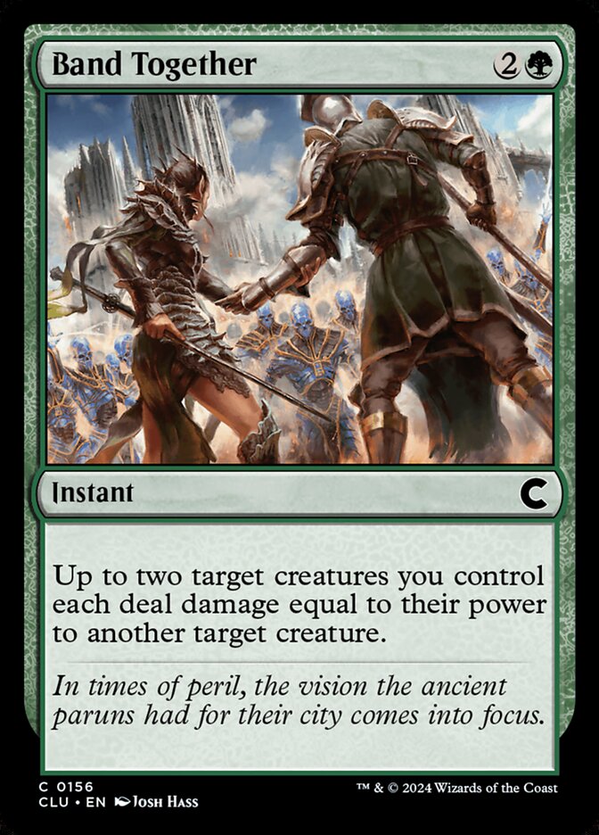 Band Together card front