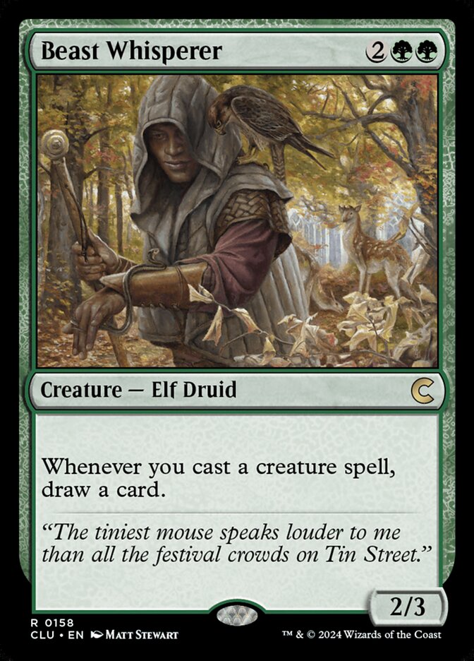 Beast Whisperer card front