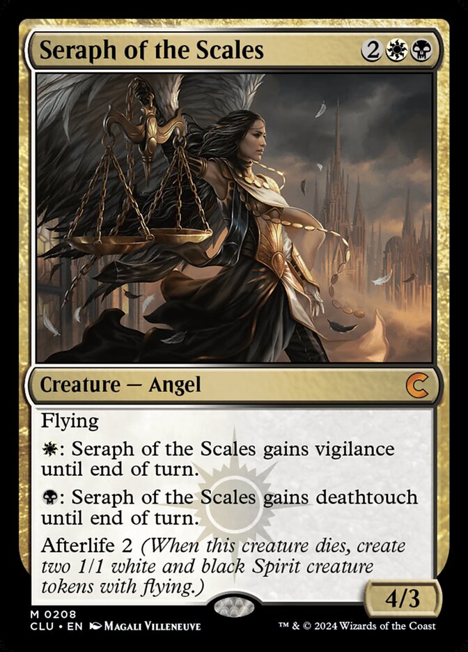 Seraph of the Scales card front