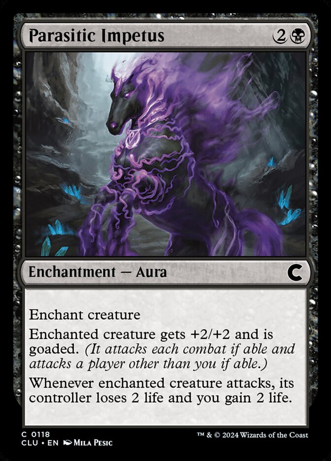 Parasitic Impetus card front