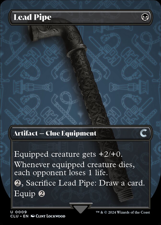 Lead Pipe card front