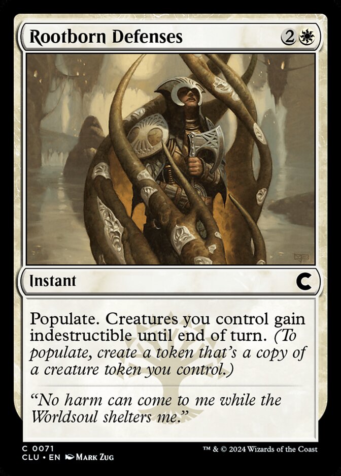 Rootborn Defenses card front