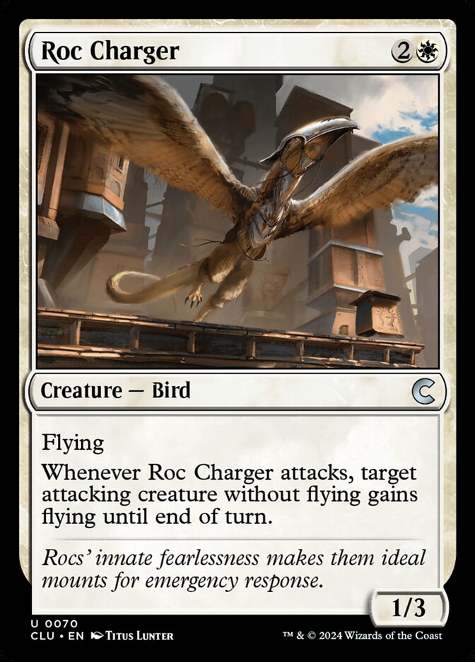 Roc Charger card front