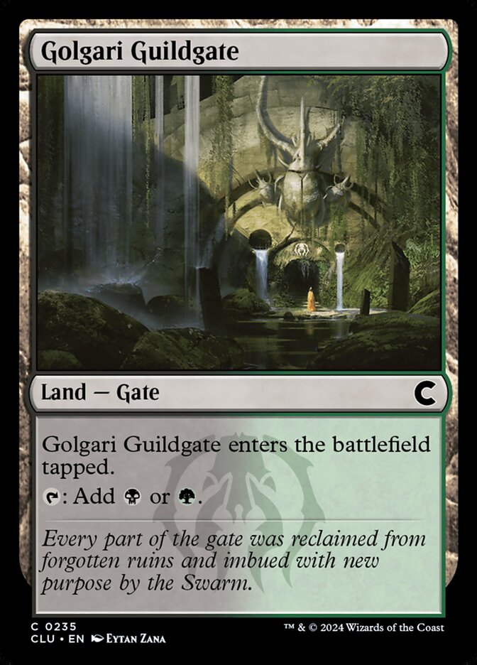 Golgari Guildgate card front