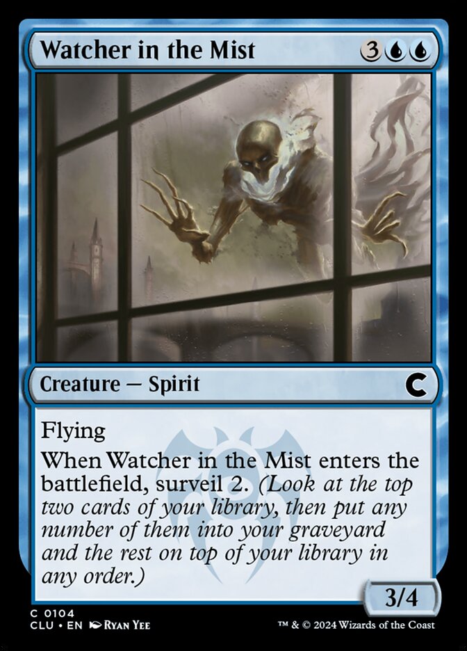 Watcher in the Mist card front