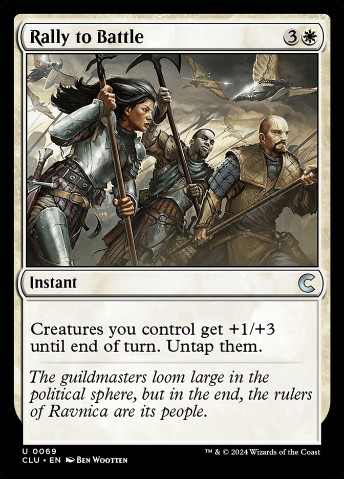 Rally to Battle card front