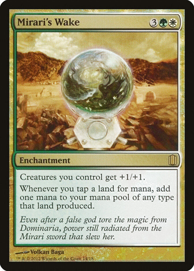 Mirari's Wake card front