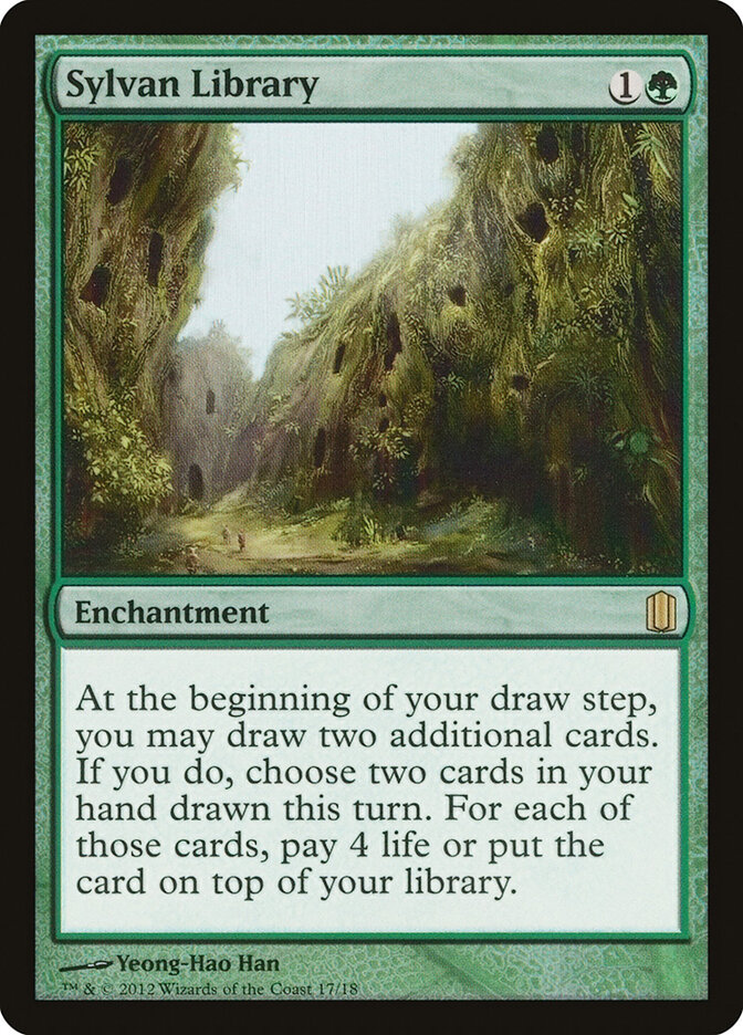 Sylvan Library card front
