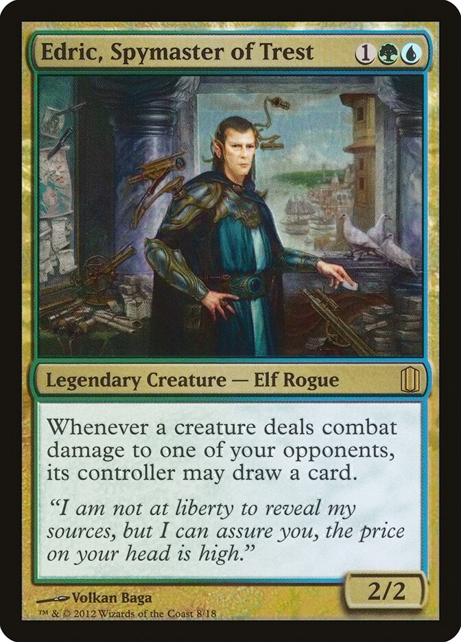 Edric, Spymaster of Trest card front