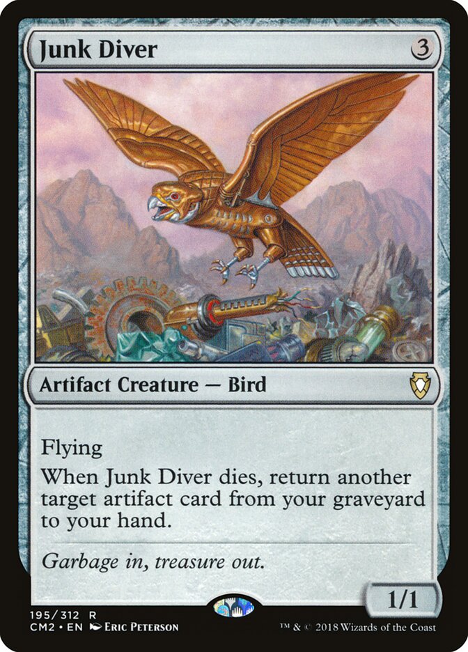Junk Diver card front