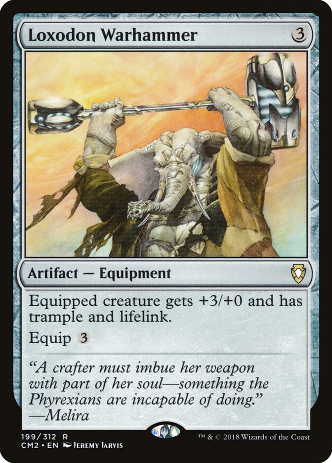 Loxodon Warhammer card front