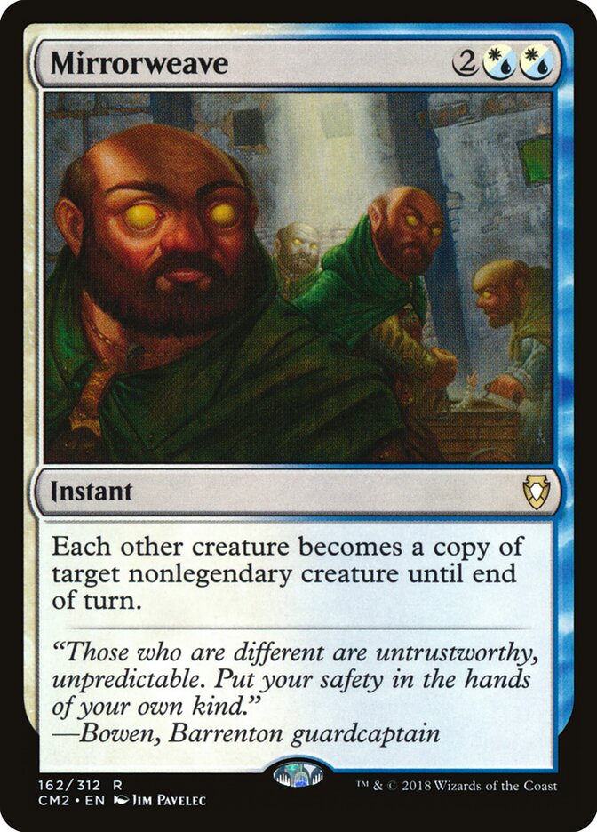 Mirrorweave card front