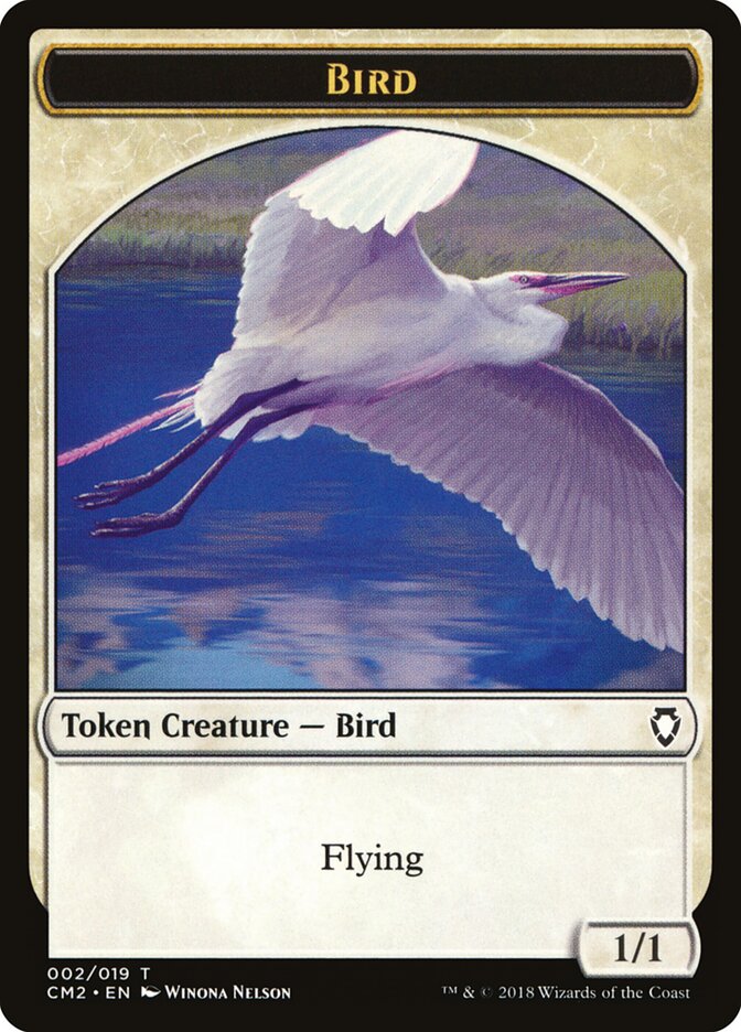 Bird card front