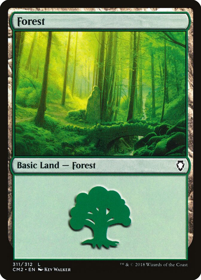 Forest card front