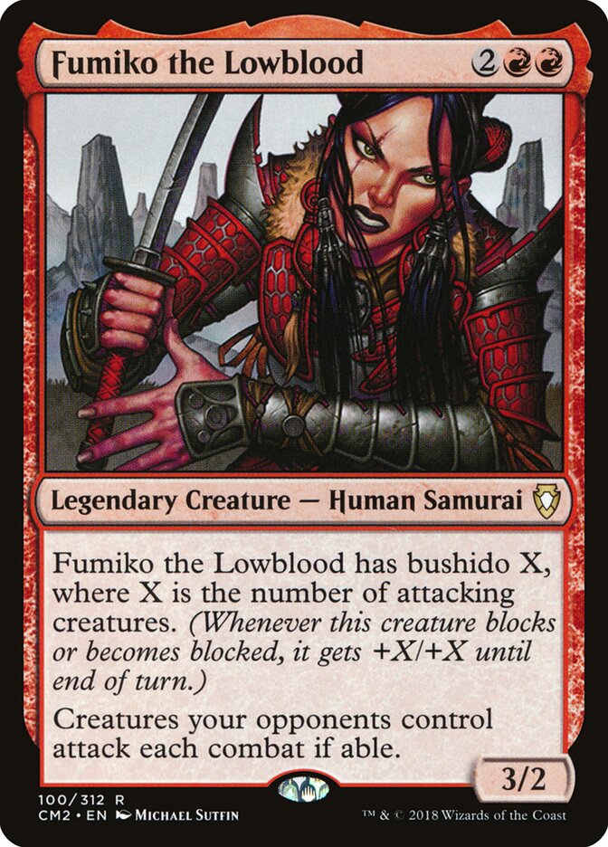 Fumiko the Lowblood card front