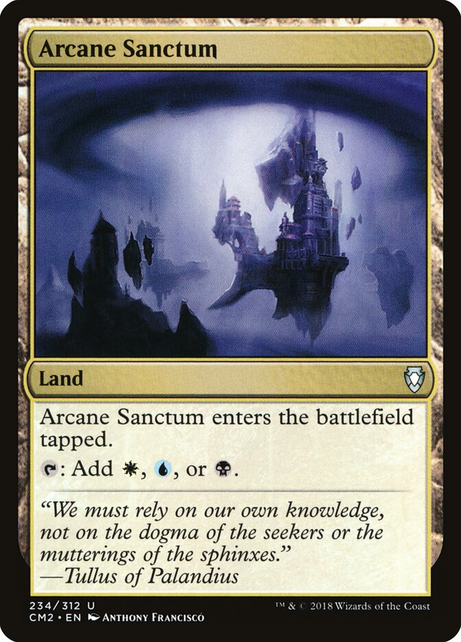 Arcane Sanctum card front