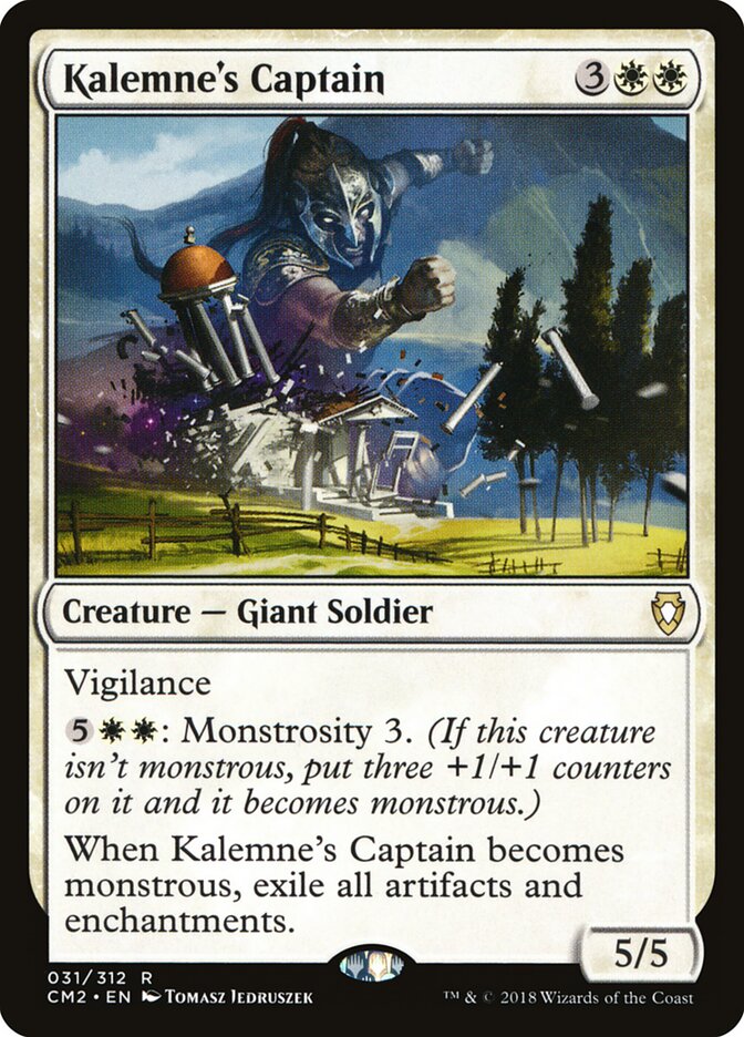 Kalemne's Captain card front
