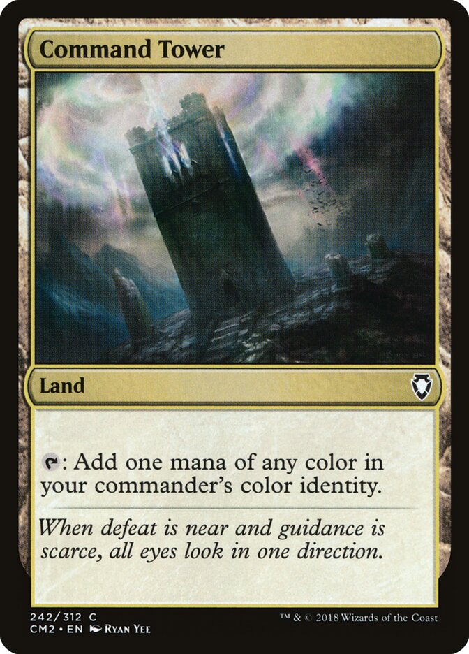 Command Tower card front
