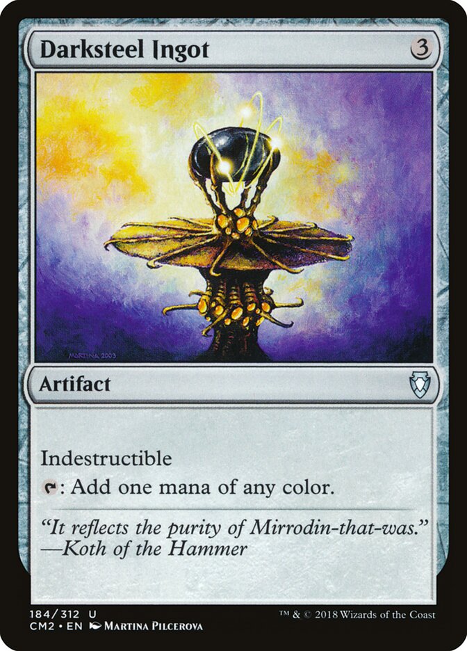 Darksteel Ingot card front