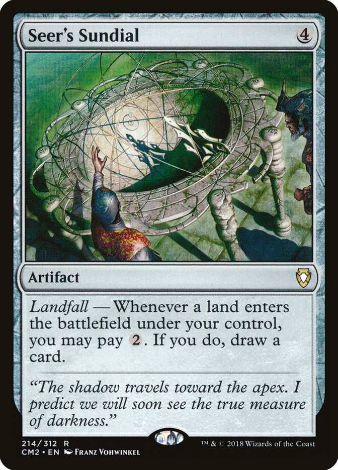 Seer's Sundial card front