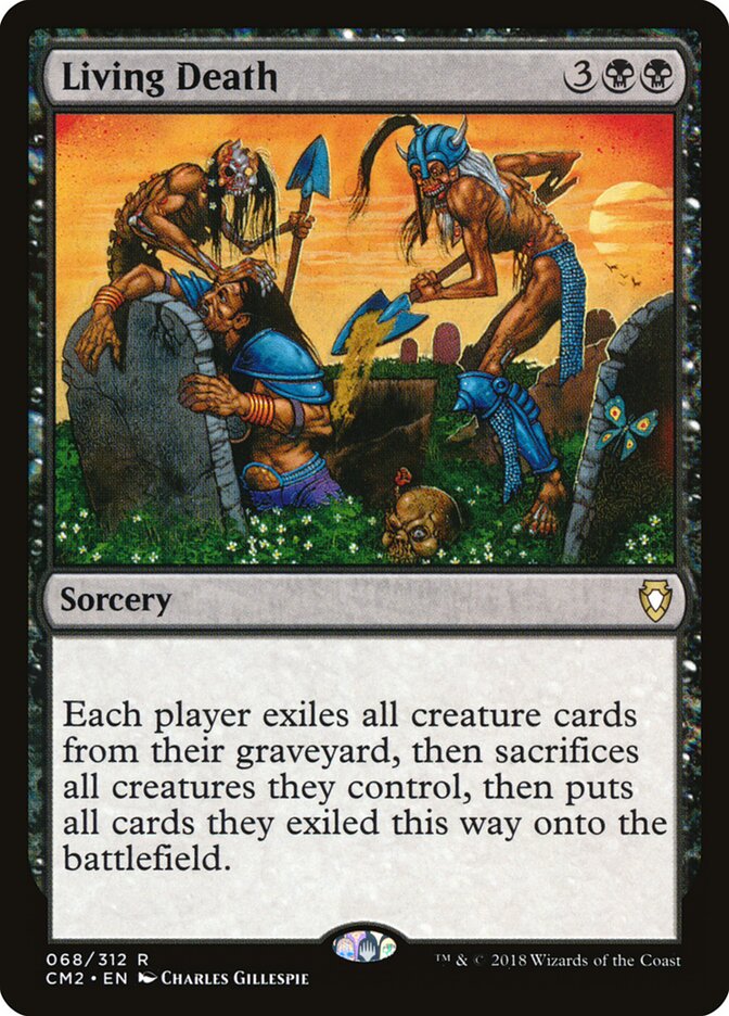 Living Death card front
