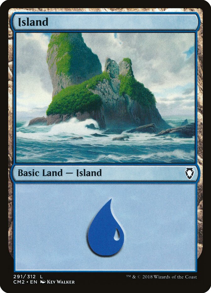 Island card front