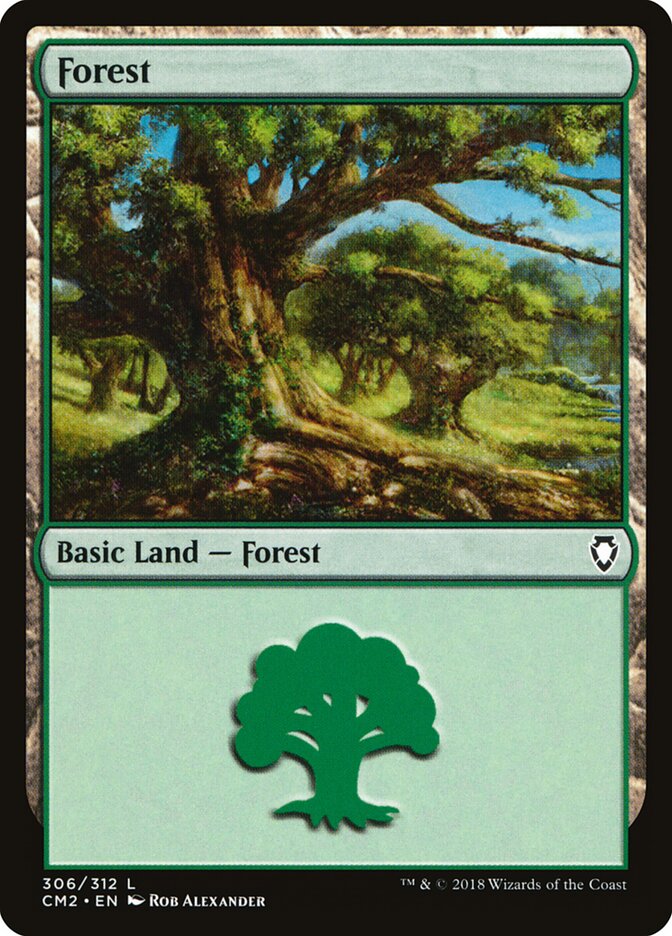 Forest card front