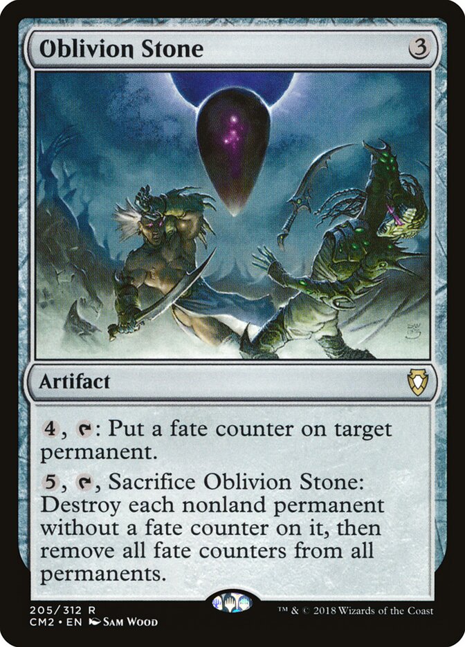 Oblivion Stone card front