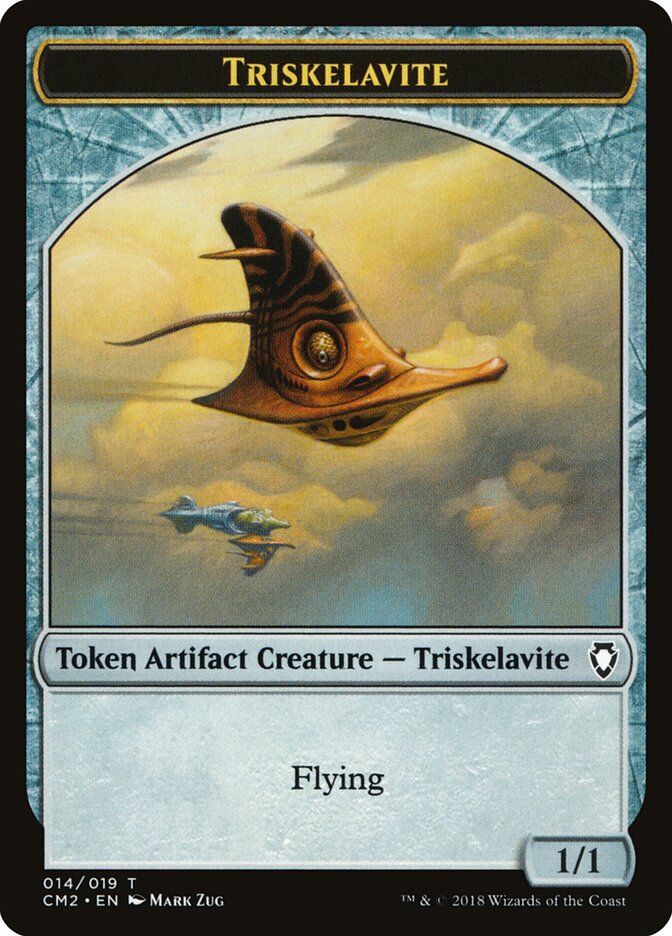 Triskelavite card front