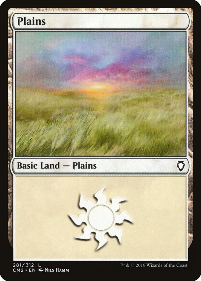 Plains card front