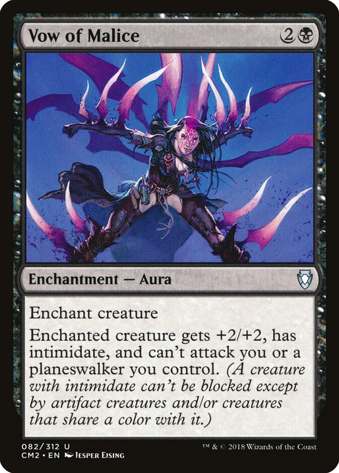 Vow of Malice card front