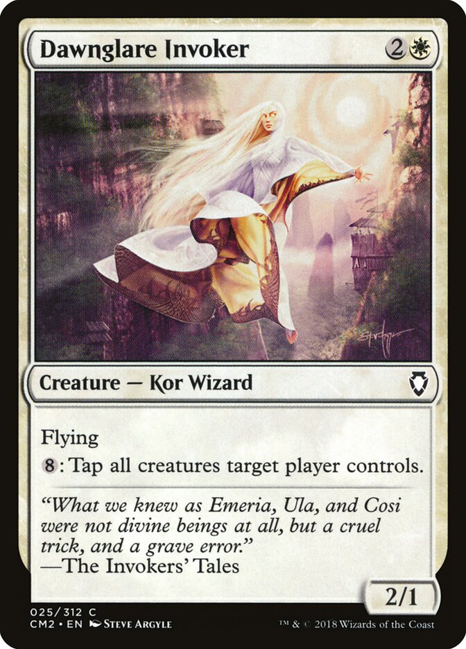 Dawnglare Invoker card front