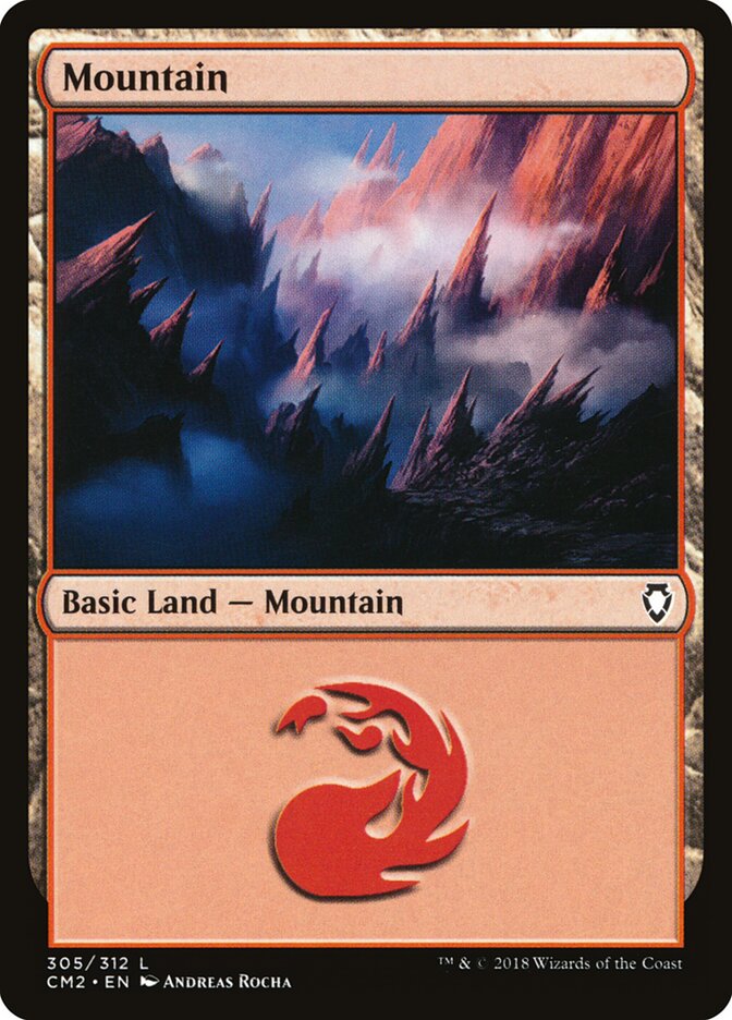 Mountain card front