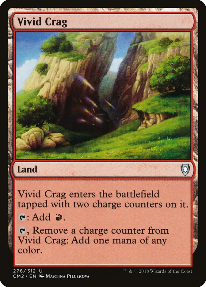 Vivid Crag card front