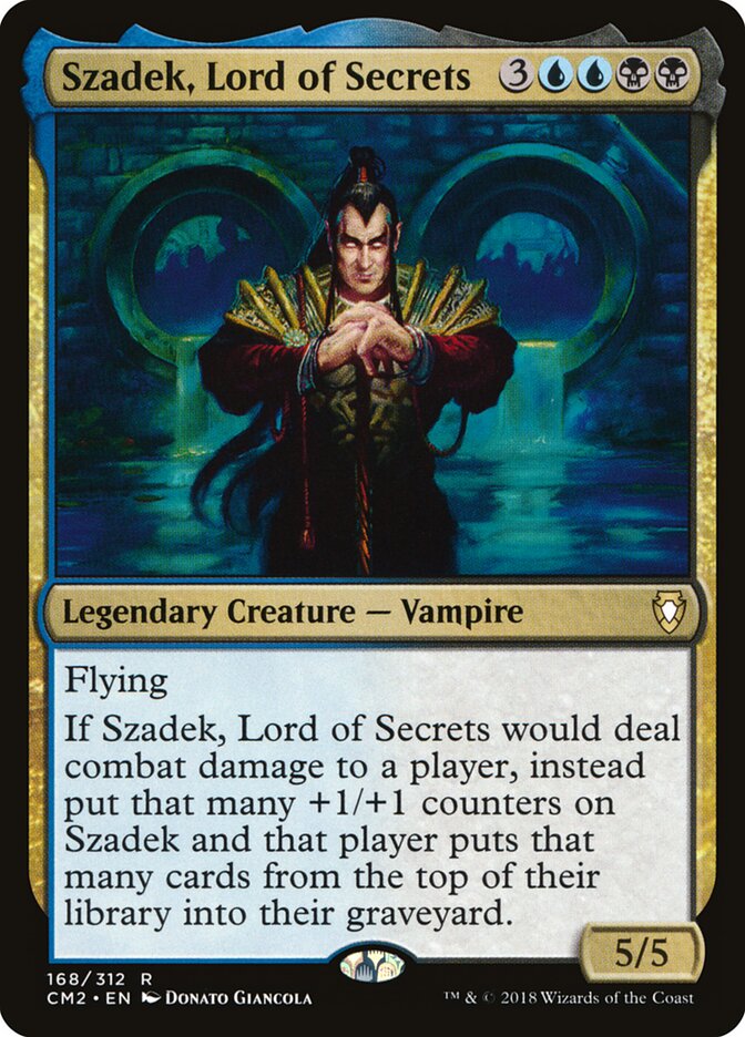 Szadek, Lord of Secrets card front