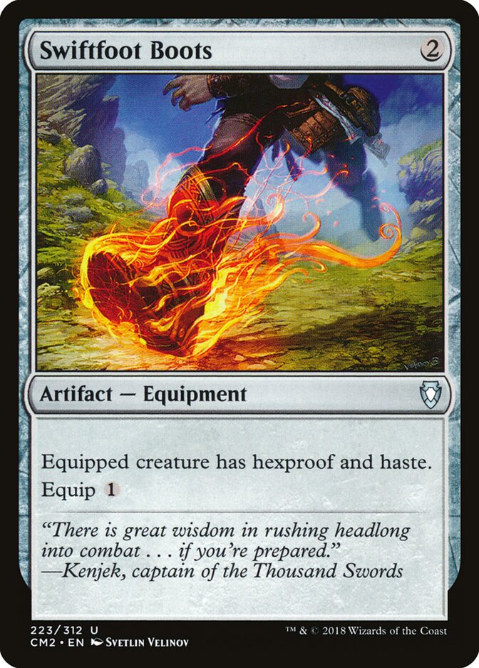 Swiftfoot Boots card front