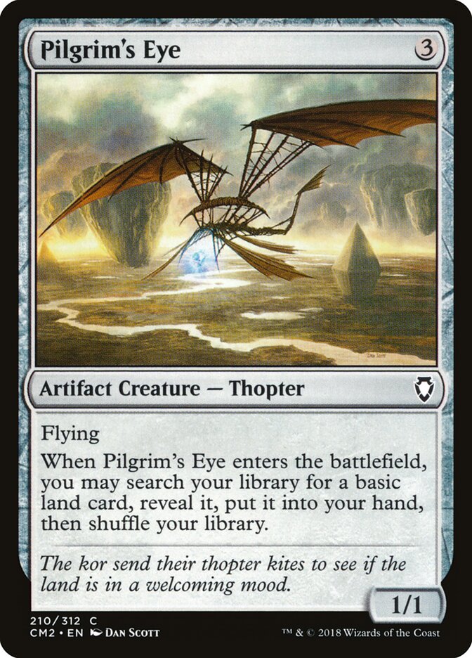 Pilgrim's Eye card front