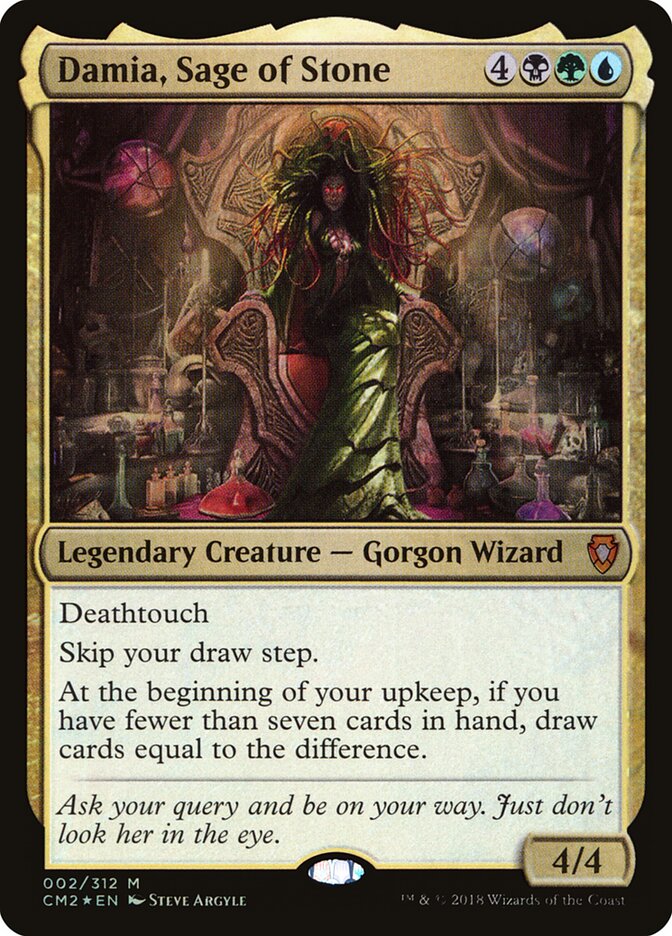 Damia, Sage of Stone card front