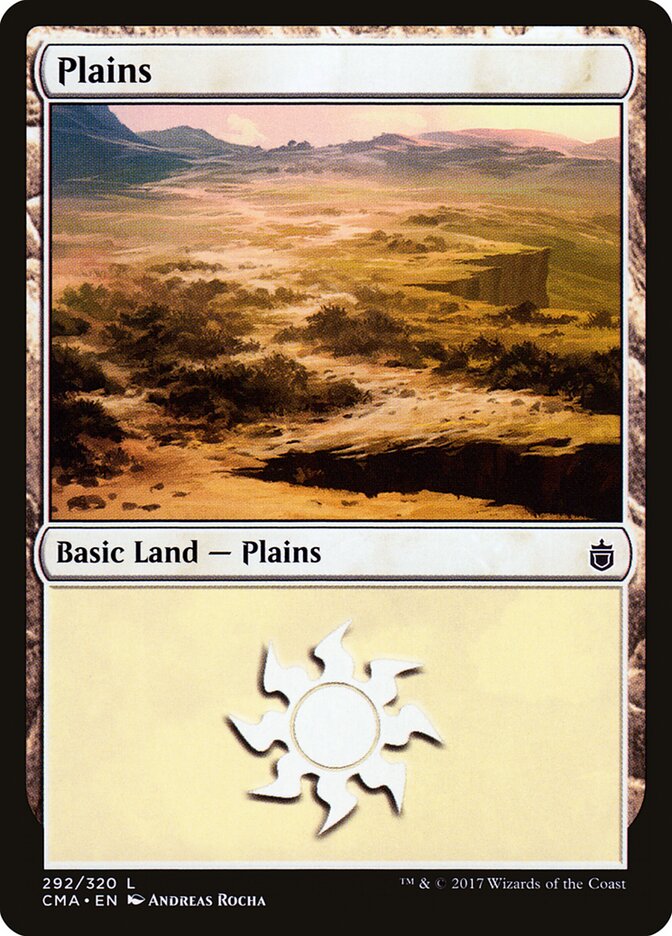 Plains card front