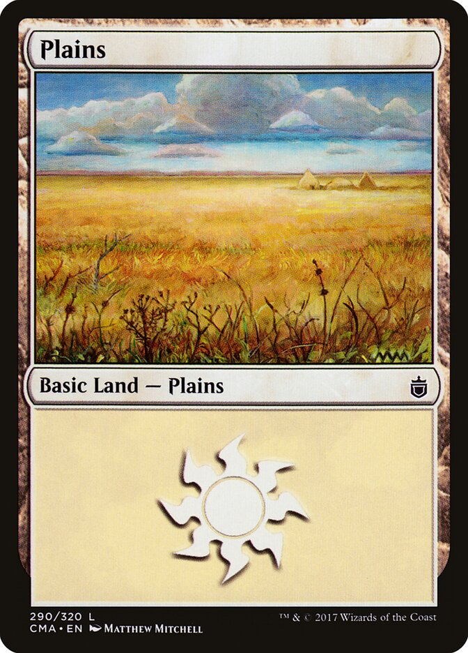 Plains card front