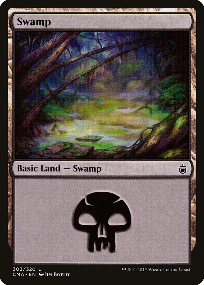 Swamp card front