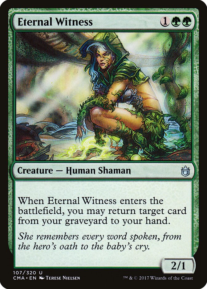 Eternal Witness card front