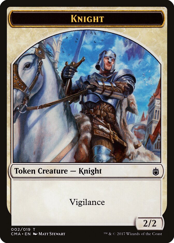 Knight card front