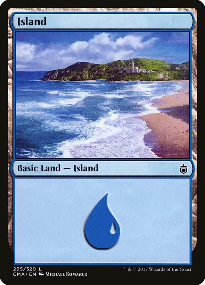 Island card front