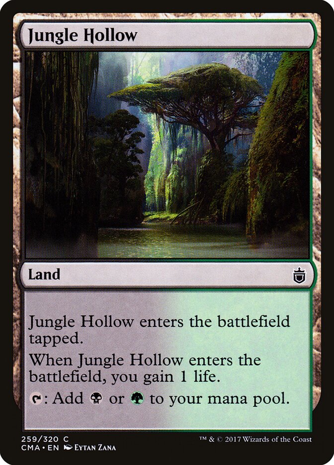 Jungle Hollow card front