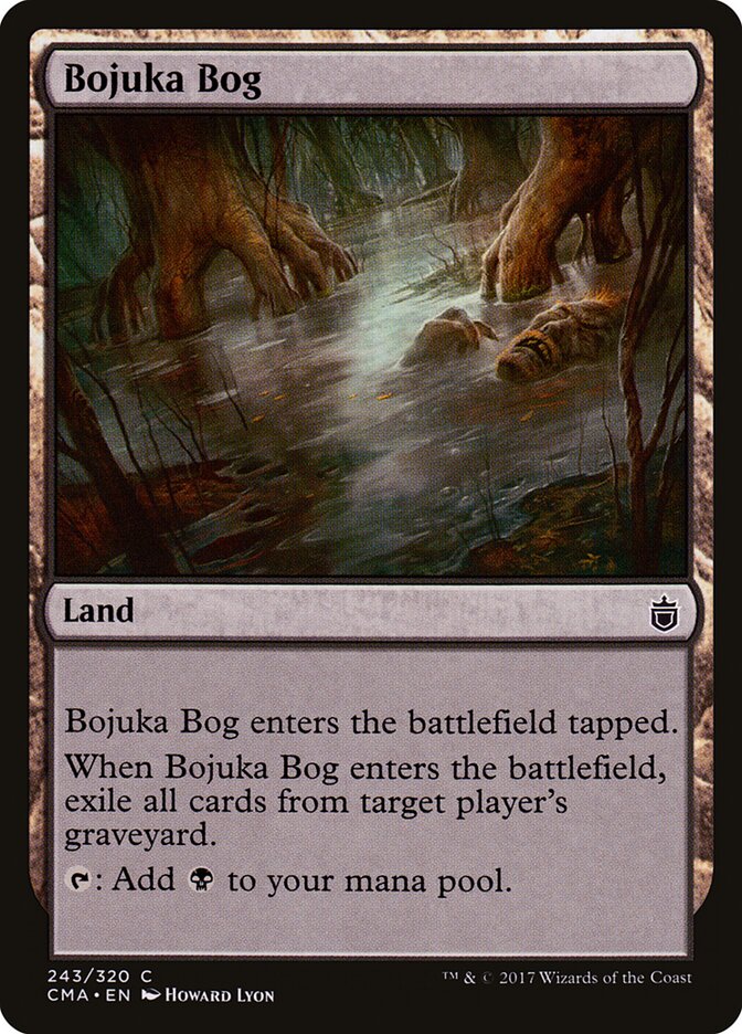 Bojuka Bog card front